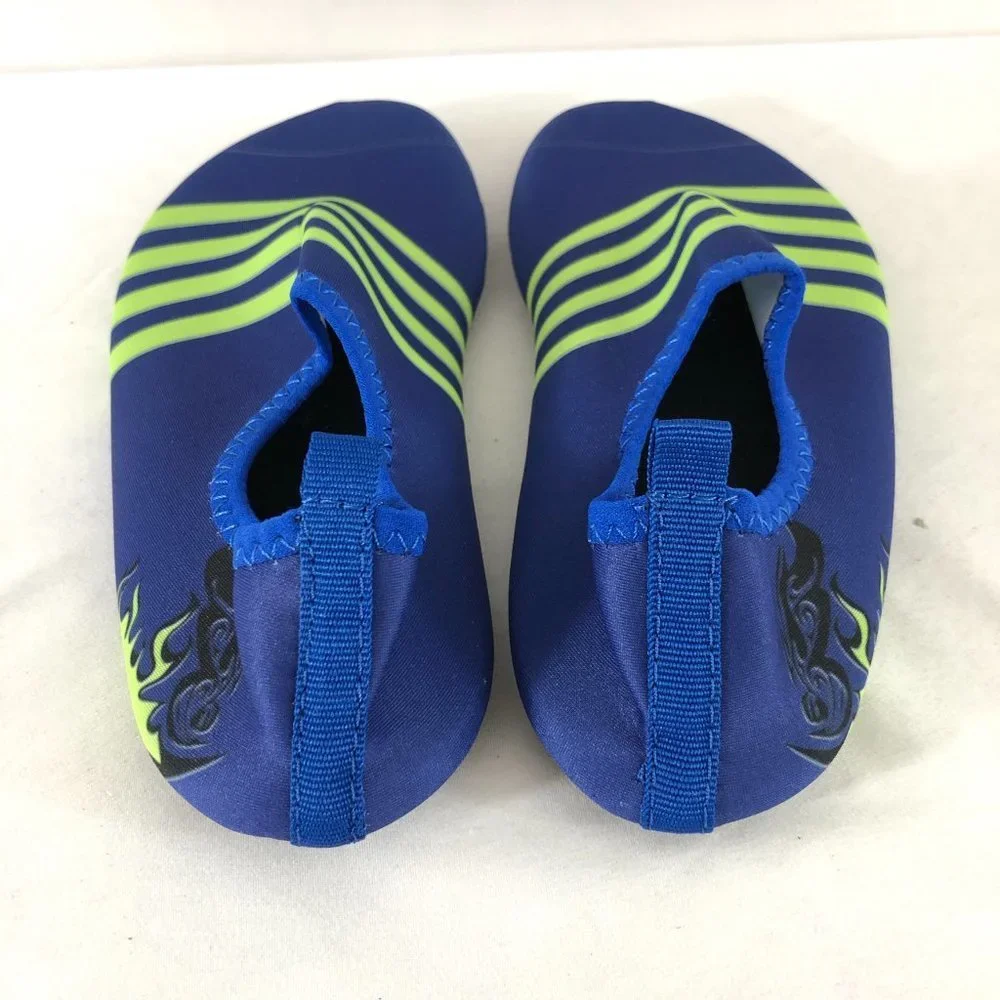 Boys Water Shoes Slip On Fabric Lightweight 3/4